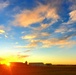 November sunset at Sparta-Fort McCoy Airport