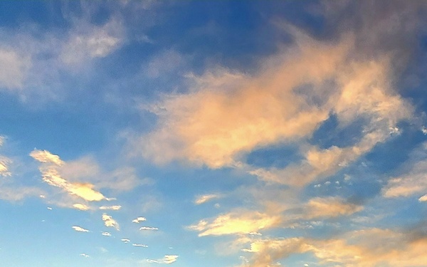 November sunset at Sparta-Fort McCoy Airport