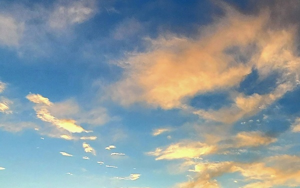 November sunset at Sparta-Fort McCoy Airport