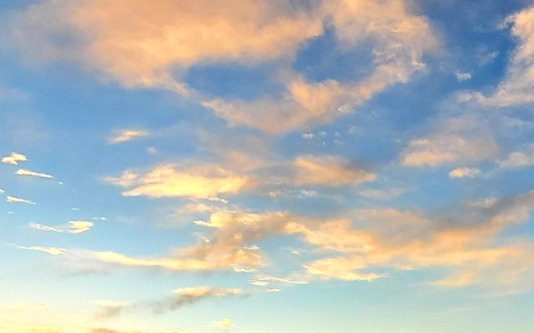 November sunset at Sparta-Fort McCoy Airport