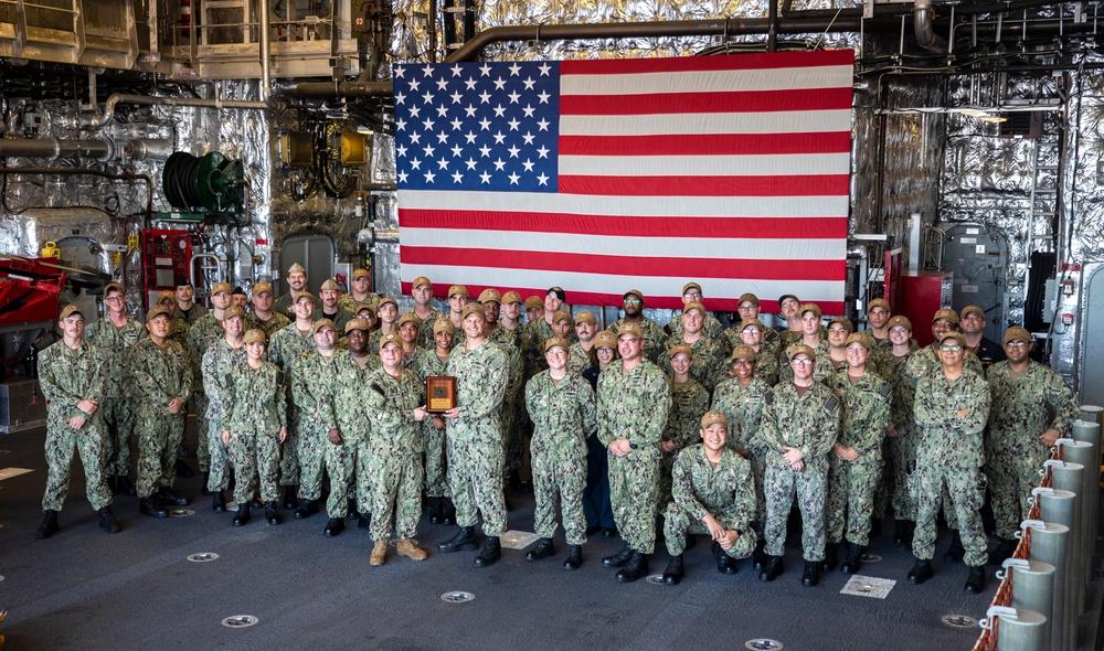 USS Tulsa Relic Presentation