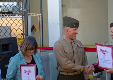 Camp Pendleton CG attends dedication of Santa Margarita River Conjunctive Use Project