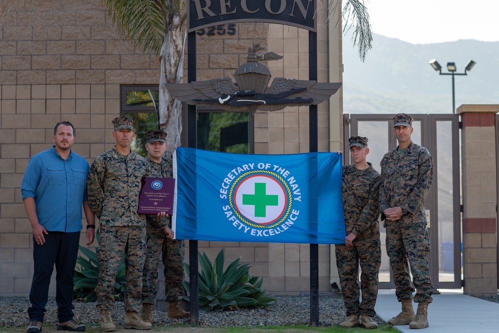 Safety first: Recon Training Company earns safety award