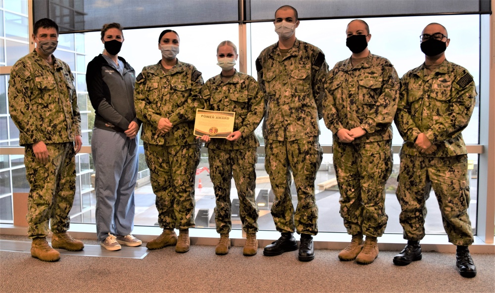 Power Award Recognition for NMRTC Bremerton Operational Readiness Clinic