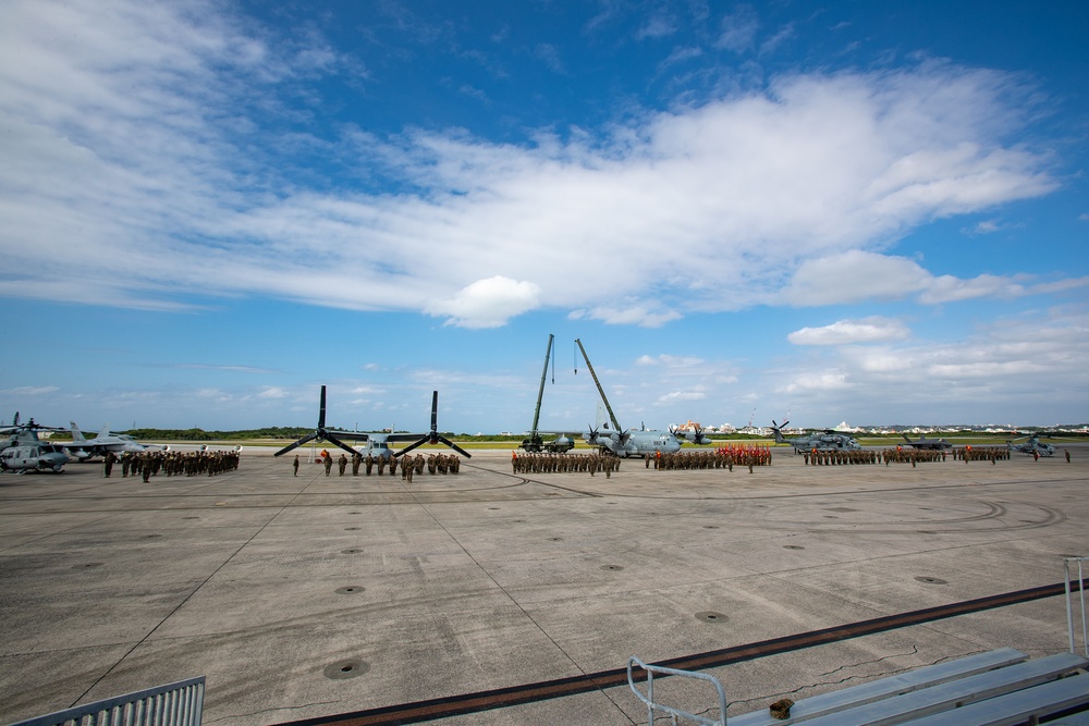 III Marine Expeditionary Force Change of Command and Relief and Appointment Ceremony