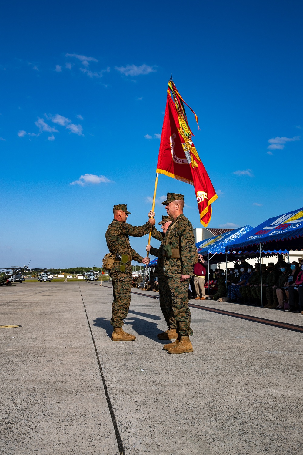 III Marine Expeditionary Force Change of Command and Relief and Appointment Ceremony