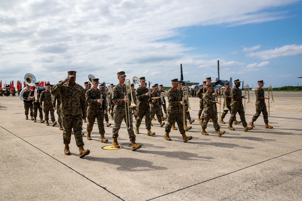 III Marine Expeditionary Force Change of Command and Relief and Appointment Ceremony