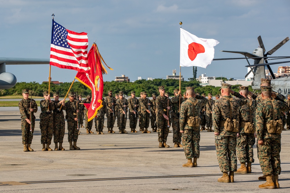 III Marine Expeditionary Force Change of Command and Relief and Appointment Ceremony