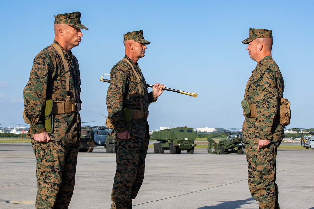 III Marine Expeditionary Force Change of Command and Relief and Appointment Ceremony