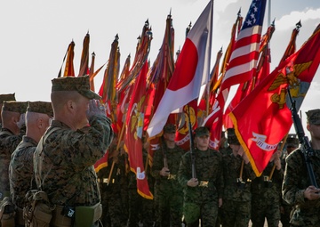 III Marine Expeditionary Force Change of Command and Relief and Appointment Ceremony