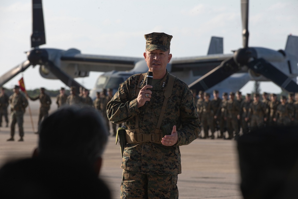 III MEF Change of Command and Relief and Appointment