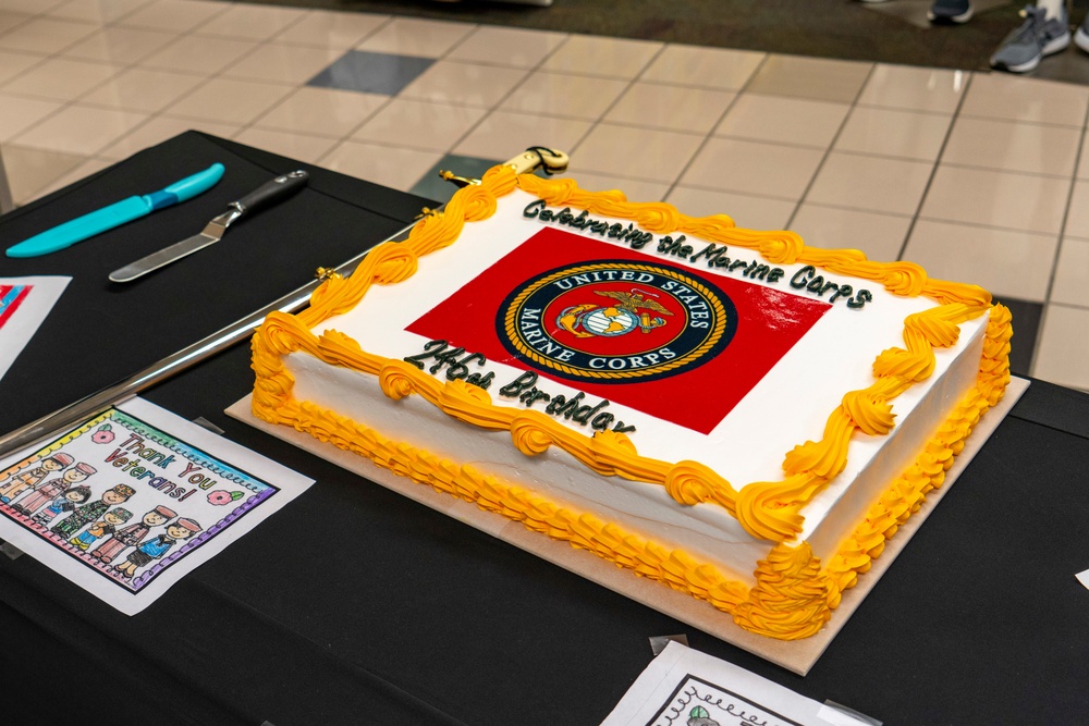 Yokosuka NEX hosts Marine Corps Birthday and Veteran's Day Luncheon