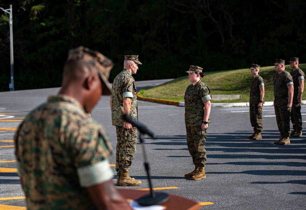 Lance Cpl. Gallegos Awarded for Bravery