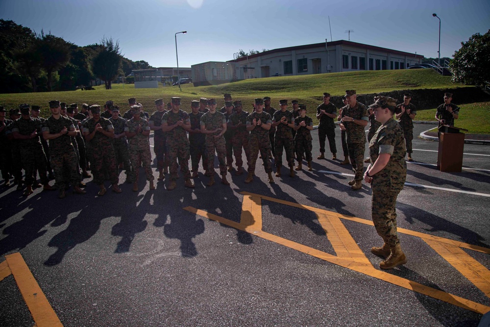 Lance Cpl. Gallegos Awarded for Bravery