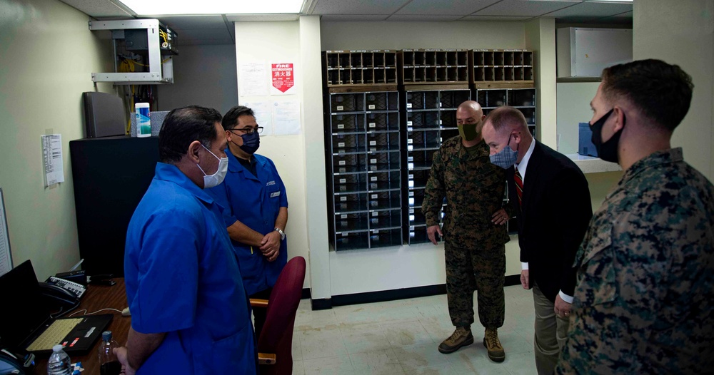 Camp Lester Post Office grand opening