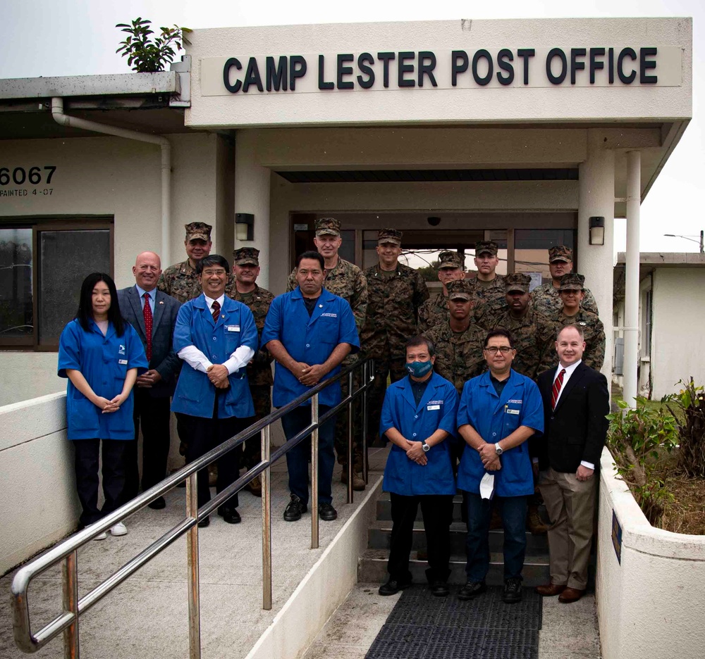 Camp Lester Post Office grand opening