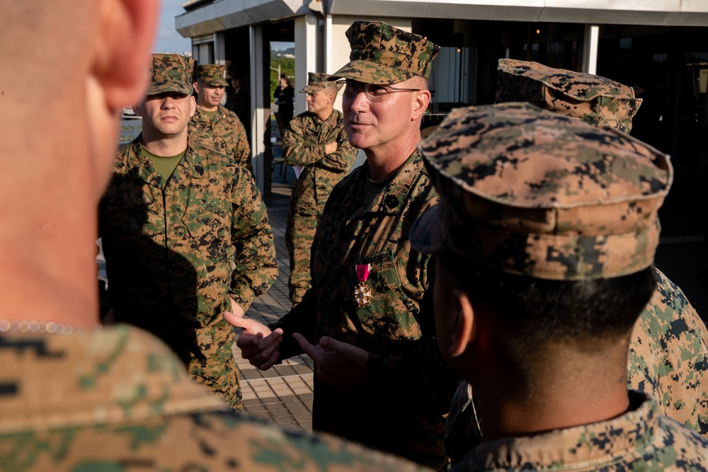 Master Gunnery Sgt. William Swiger's Retirment