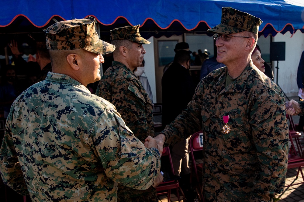 Master Gunnery Sgt. William Swiger's Retirment