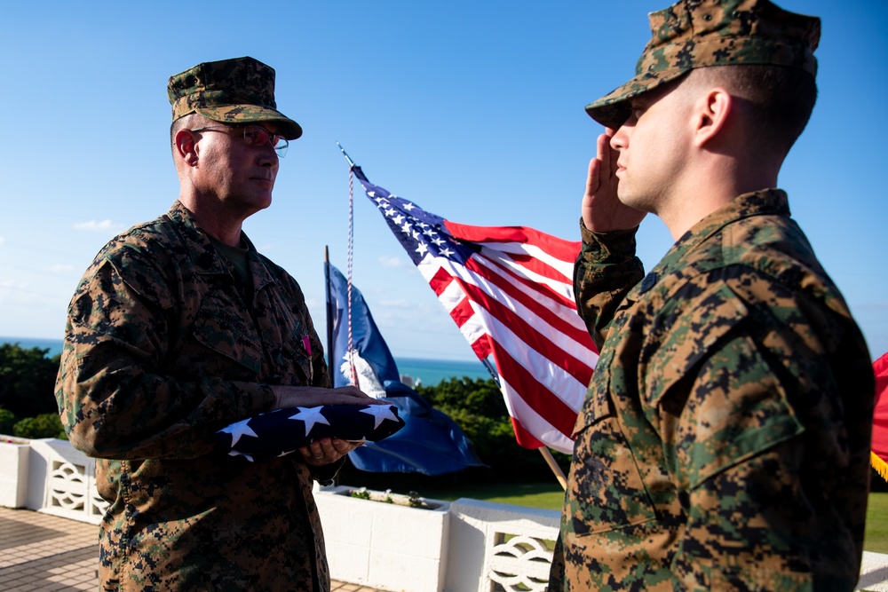 Master Gunnery Sgt. William Swiger's Retirment