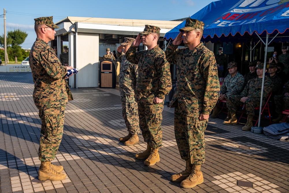 Master Gunnery Sgt. William Swiger's Retirement