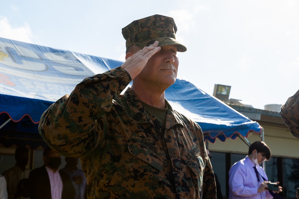 Master Gunnery Sgt. William Swiger's Retirement