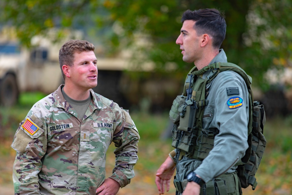 Charlie Company “Bandidos,” conduct wet-gap crossing operations as part of Olympic Cooperation 2021 in Xanthi, Greece