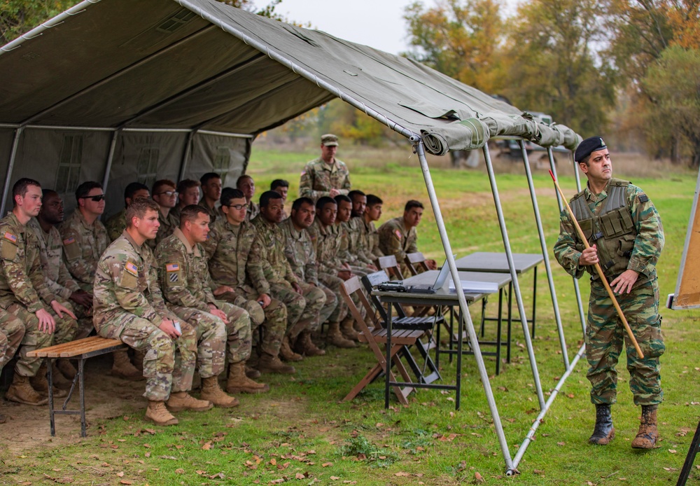 Charlie Company “Bandidos,” conduct wet-gap crossing operations as part of Olympic Cooperation 2021 in Xanthi, Greece