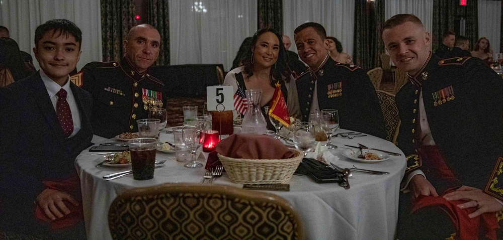 Marines with MCIPAC celebrate General Officer’s Marine Corps Ball