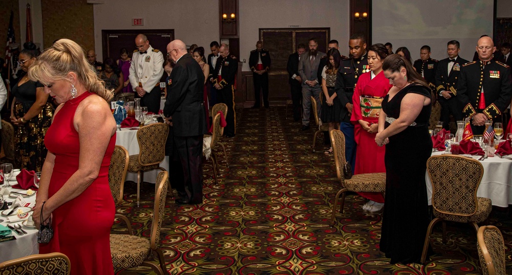 Marines with MCIPAC celebrate General Officer’s Marine Corps Ball