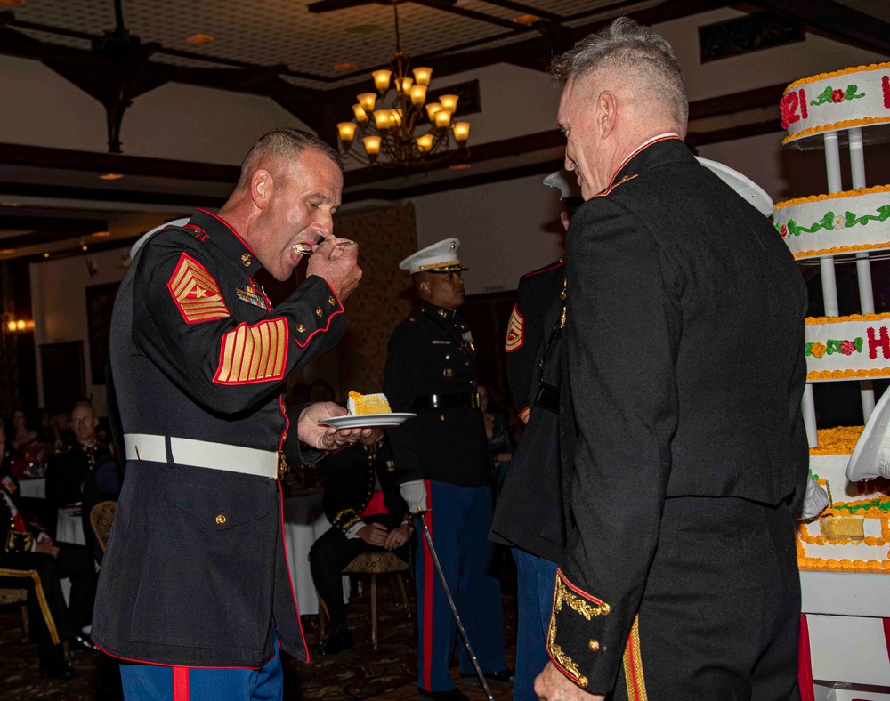 Marines with MCIPAC celebrate General Officer’s Marine Corps Ball