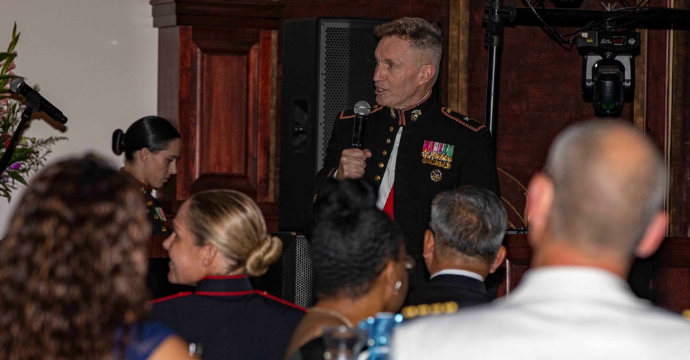 Marines with MCIPAC celebrate General Officer’s Marine Corps Ball