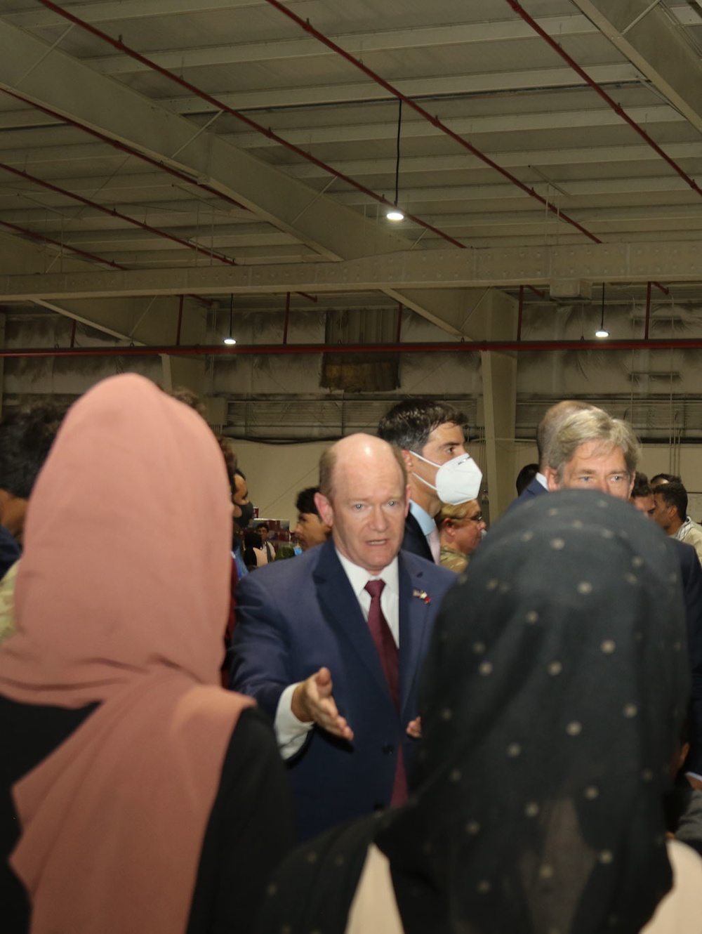 Afghan Evacuations Mission Support Element Welcomes members of Congress