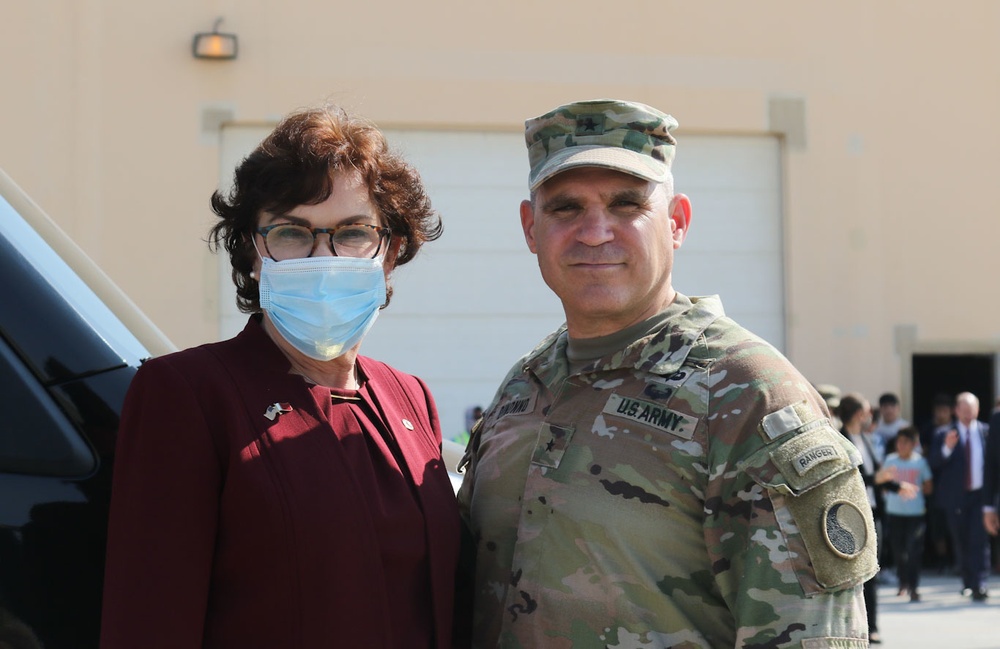Afghan Evacuations Mission Support Element Welcomes members of Congress