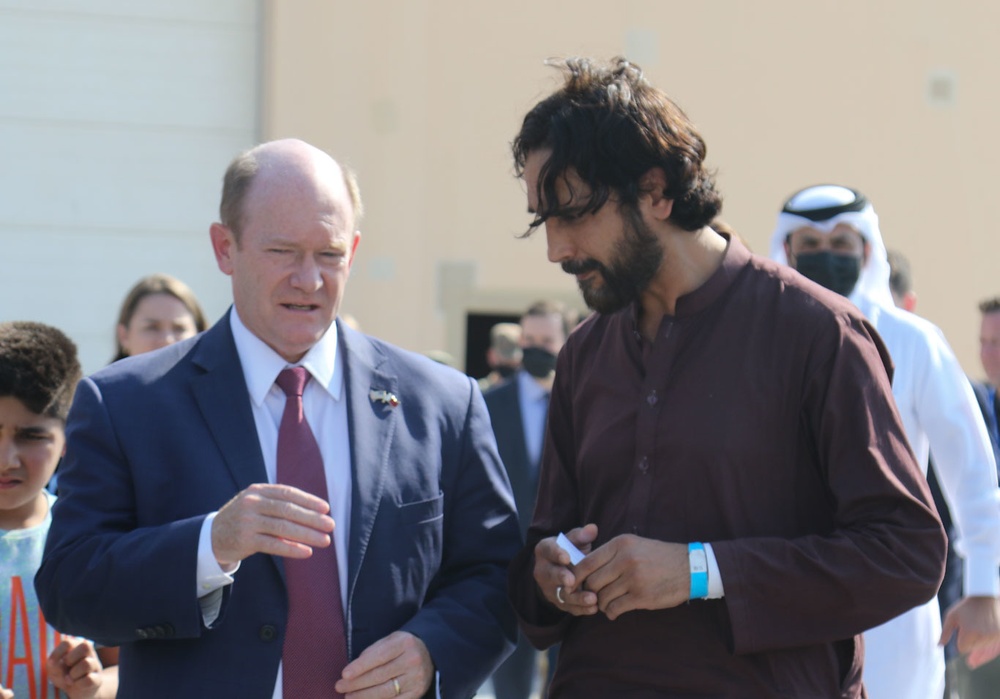 Afghan Evacuations Mission Support Element Welcomes members of Congress
