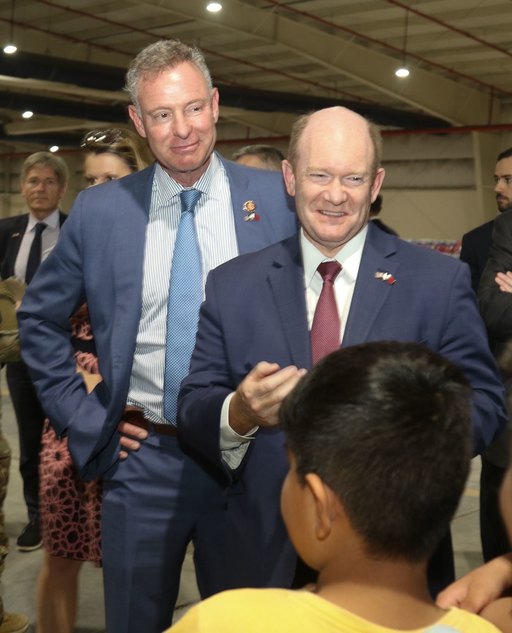 Afghan Evacuations Mission Support Element Welcomes members of Congress