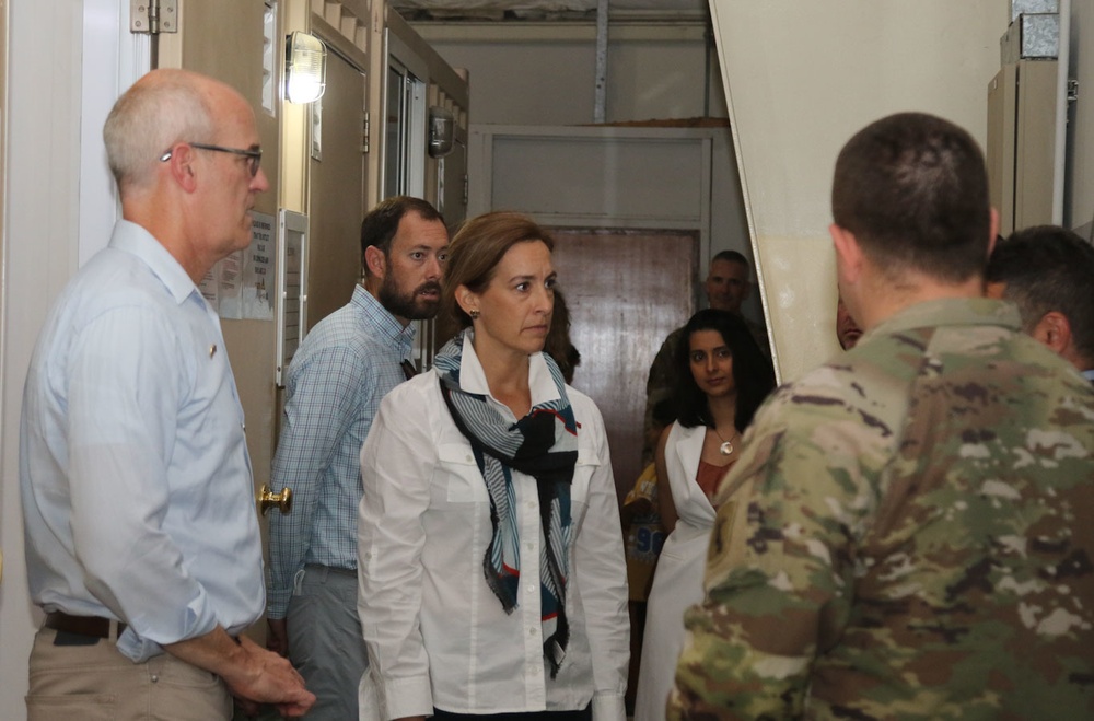 Afghan Evacuations Mission Support Element Welcomes members of Congress