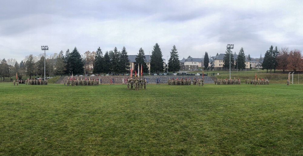 Knight's Brigade Hosts Assumption of Responsibility Ceremony