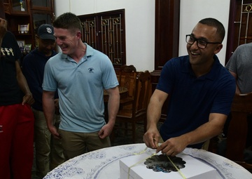 DPAA recovery team celebrates Marine Corps 246th Birthday