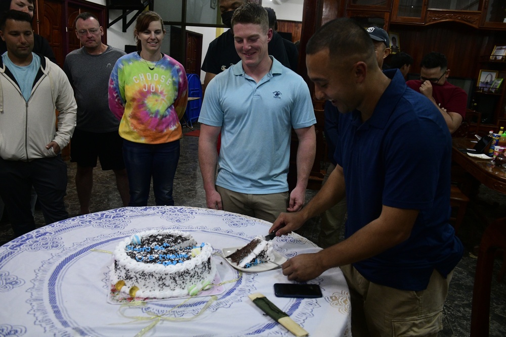 DPAA recovery team celebrates Marine Corps 246th Birthday