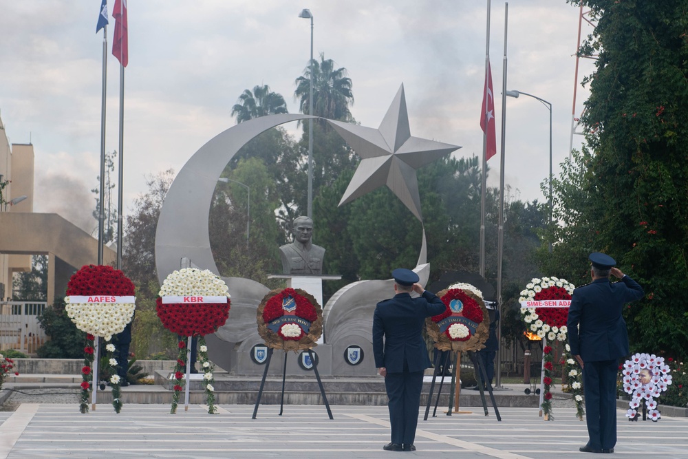 Incirlik remembers Mustafa Kemal Atatürk