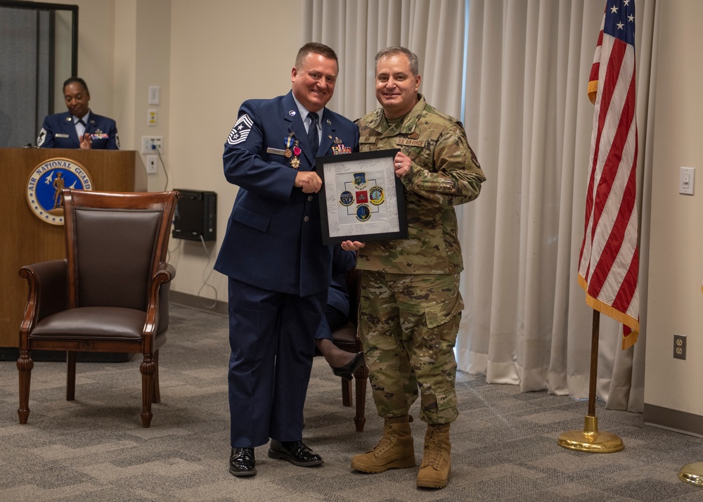 Chief Master Sgt. John Dubuc Retires after 37 years of military service