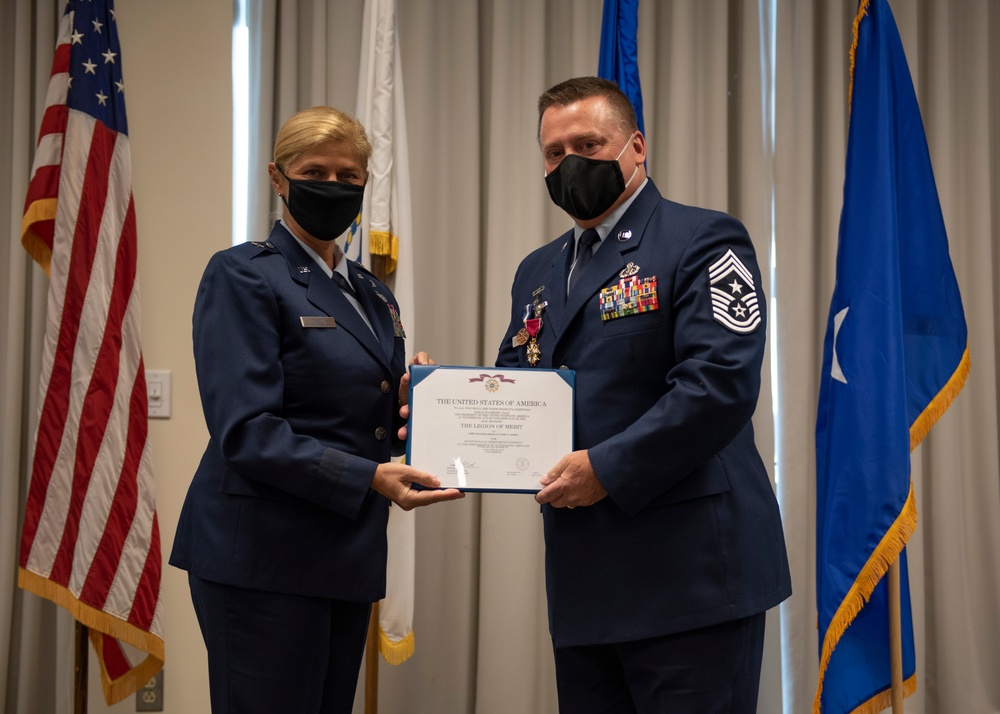 Chief Master Sgt. John Dubuc Retires after 37 years of military service