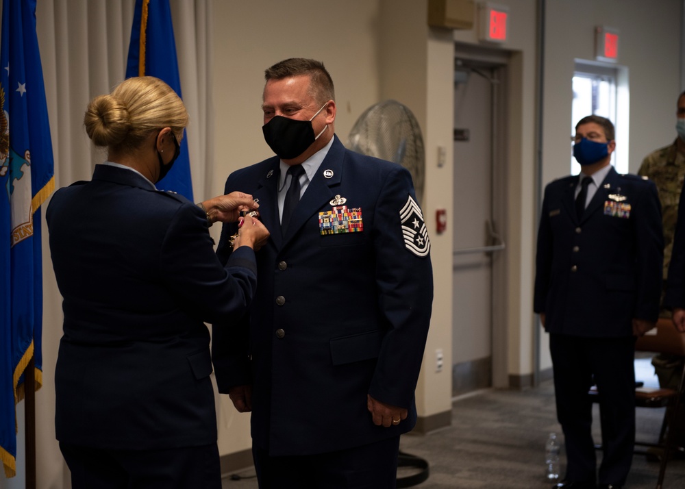 Chief Master Sgt. John Dubuc Retires after 37 years of military service