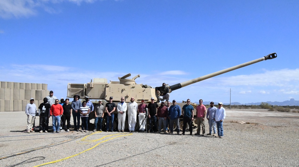Army team blasts to record velocities from an Extended Range Cannon Artillery Test Bed
