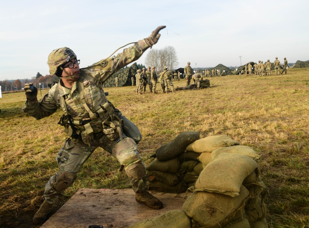 Soldiers Partake in EIB/ESB Training