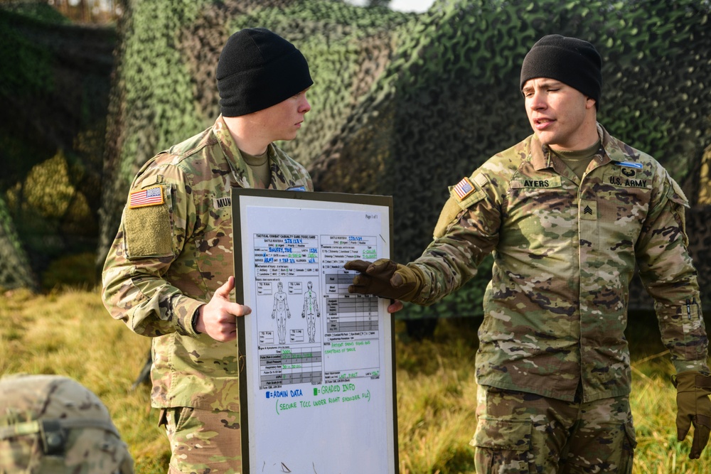 Soldiers Partake in EIB/ESB Training