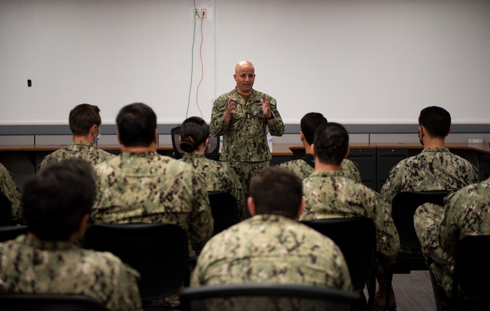 MCPON Russell Smith conducts fleet engagement throughout Navy Region Southwest at Naval Base San Diego and Naval Air Station North Island