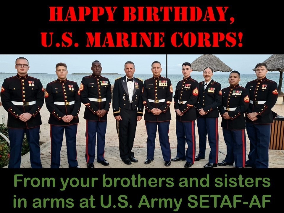 Happy birthday, USMC