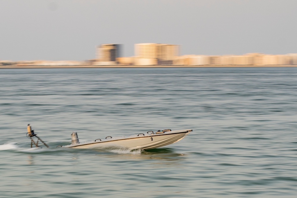 11th MEU ADRD, Task Force 59 conduct unmanned surface vessel training in Bahrain