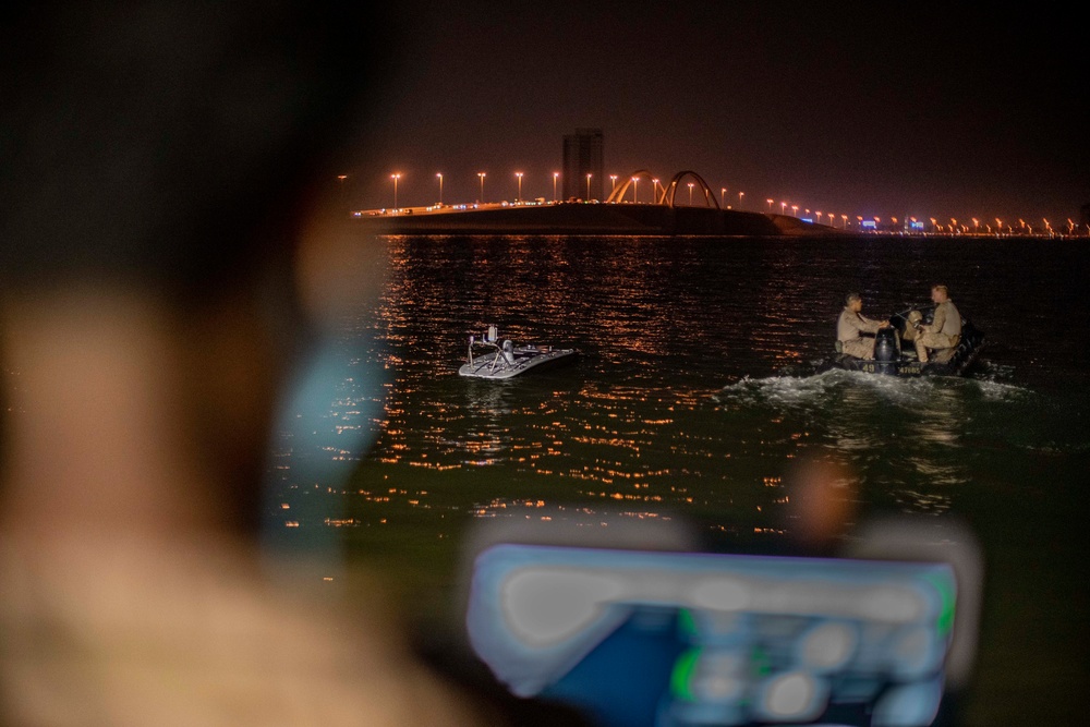 11th MEU ADRD, Task Force 59 conduct unmanned surface vessel training in Bahrain